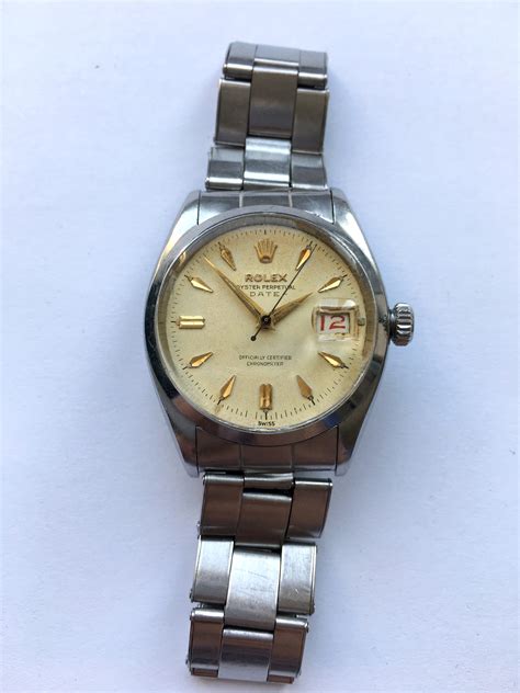 rolex oyster perpetual 1957 oro no data|antique rolex oyster perpetual.